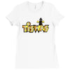 tiswas ideal birthday present or gift Ladies Fitted T-Shirt