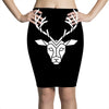 poly deer Pencil Skirts