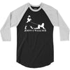 mens funny whisky parody 3/4 Sleeve Shirt