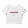 Joe Kelly Fight Club Crop Top