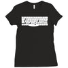 space bar  funny astronaut gravity universe planet ship rocket Ladies Fitted T-Shirt