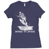 wakeboard to death Ladies Fitted T-Shirt