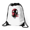 corruption Drawstring Bags