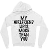 my girlfriend lifts more than you (2) Zipper Hoodie