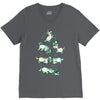 angry unicorns V-Neck Tee