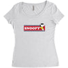 Snoopy Women's Triblend Scoop T-shirt