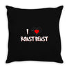 roast beast Throw Pillow