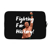 Conor Mcgregor Fighting For History Laptop sleeve