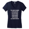 12 days of nursing Women's V-Neck T-Shirt