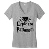 espresso patronum Women's V-Neck T-Shirt