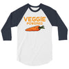Veggie Powered 3/4 Sleeve Shirt