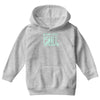 i ski like a girl Youth Hoodie