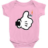 main de mickey Baby Onesie