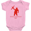 red dawn retro movie Baby Onesie