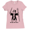 you shall not pass go Ladies Fitted T-Shirt