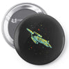 uss millennium enterprise Pin-back button