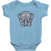 kids elephant Baby Bodysuit