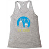 tick and arthur Racerback Tank