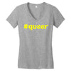 hashtag queer Women's V-Neck T-Shirt