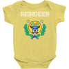 reindeer christmas Baby Bodysuit