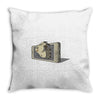 a wild pokeghost appears Throw Pillow