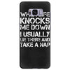 when life knocks me down Samsung Galaxy S8 Plus