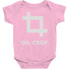 oh crop Baby Onesie