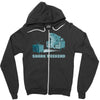 shark weekend Zipper Hoodie