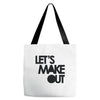 let's make out Tote Bags
