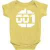 paradroid retro commodore 64 8 bit gamer Baby Onesie