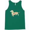 dachshund flower Tank Top