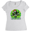 santa claws Women's Triblend Scoop T-shirt