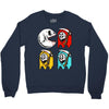 pac skull copy Crewneck Sweatshirt