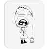 winter girl Mousepad