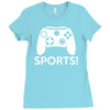 sports video games Ladies Fitted T-Shirt