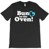 Bun in the Oven with Heart Baby Boy T-Shirt