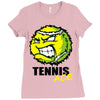 pro tennis ball Ladies Fitted T-Shirt