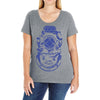 diver Ladies Curvy T-Shirt