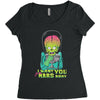 mars recruitment Women's Triblend Scoop T-shirt