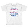 don't be jealous just because i'm a super cute november girl Toddler T-shirt