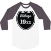 vintage 3/4 Sleeve Shirt