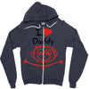 i love daddy Zipper Hoodie