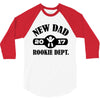 rookie new dad 2017 3/4 Sleeve Shirt