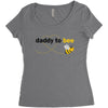 Daddy to Bee Unknown Gender Women's Triblend Scoop T-shirt