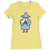 wizard pizza Ladies Fitted T-Shirt