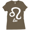 leo zodiac Ladies Fitted T-Shirt