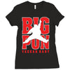 big pun yeeeh baby graphic Ladies Fitted T-Shirt