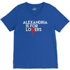alexandria is for lovers V-Neck Tee