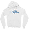 fish whisperer funny Zipper Hoodie