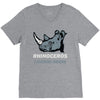 rhinoceros V-Neck Tee